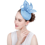 Vintage Linen Pillbox Fascinator Hat Vintage Linen Pillbox Fascinator Hat