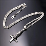 Upside Down/ Inverted of St. Peter Cross Pendant Necklace Upside Down/ Inverted of St. Peter Cross Pendant Necklace