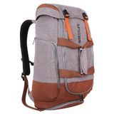 Gray Orange Outdoor Camping/Hiking 34 Litre Travel Backpack with Shoe Compartment