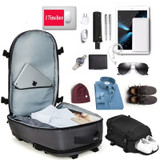 Multifunction Anti-theft 20 to 35 Litre Backpack with Shoes Compartment Bag Multifunction Anti-theft 20 to 35 Litre Backpack with Shoes Compartment Bag