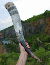 Viking King Premium XL Drinking Horn