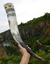 Viking King Premium XL Drinking Horn