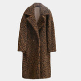 Leopard Faux Fur Teddy Coat Leopard Faux Fur Teddy Coat