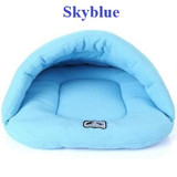 Warm & Cozy Nestling Cave Bed for Puppies and Small Dogs