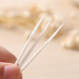 50pcs Portable Double Head Plastic Interdental Toothpick
