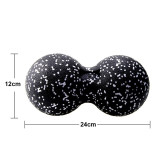 High Density Lightweight Peanut Massage Ball for Body Fascia Relaxation/Exercise
