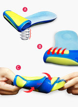 Silicon Gel Plantar Fasciitis Shock Absorption Arch Orthopedic Insoles Silicon Gel Plantar Fasciitis Shock Absorption Arch Orthopedic Insoles