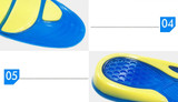 Silicon Gel Plantar Fasciitis Shock Absorption Arch Orthopedic Insoles Silicon Gel Plantar Fasciitis Shock Absorption Arch Orthopedic Insoles