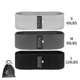 Elastic Workout Cotton Fabric Resistance Bands