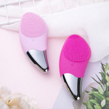 Electric Silicone Facial Cleansing Brush Beauty Tool