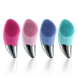 Electric Silicone Facial Cleansing Brush Beauty Tool