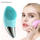 Electric Silicone Facial Cleansing Brush Beauty Tool