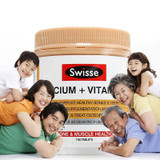 Calcium + Vitamin D Tablets Support Healthy Bones Teeth Joints & Muscles Prevention Treatment of Osteoporosis