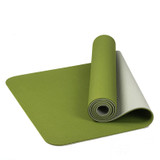 6mm Double Sided Various Color Exercise Sports TPE Yoga Mat