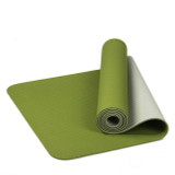 6mm Double Sided Various Color Exercise Sports TPE Yoga Mat