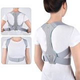 Adjustable Silver Back Posture Corrector Back Pain Relief Belt For Men & Women