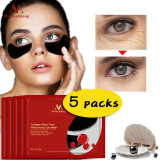10pcs=5pack Anti-Aging Gold Crystal Collagen Eye Patches