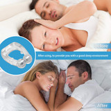 Portable Silicone Anti Snoring Nose Clips Breathing Relieve Snoring Aid For Better Sleep
