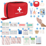 Portable 100Pcs Emergency Survival First Aid Kit Set for Outdoor Camping