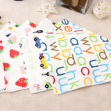 Fashionable Colorful Cotton Burp Cloth Baby Bibs