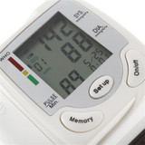 Portable Automatic Digital LCD Display Wrist Blood Pressure Monitor Device