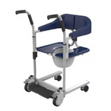 Multi-function Machine Can Take A Bath With A Toilet Seat Cushion Stepper Commode Wheelchair For Elderly,Disabled