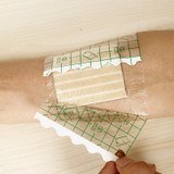 100 Pcs 10*10cm Anti-allergic PU Film Medical Adhesive Transparent Wound Dressing Fixation Tape