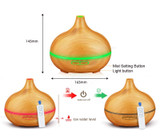 550ML Remote Control Ultrasonic Air Humidifier Essential Oil Diffuser