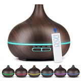 550ML Remote Control Ultrasonic Air Humidifier Essential Oil Diffuser