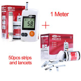Top Selling Glucose Meter Blood Sugar Monitor Diabetes Tester with 50/100pcs Test Strips & Lancets Needles