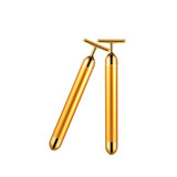 NEW 24K Gold Vibration Facial Beauty Roller Massager