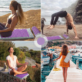 Acupressure Massage Yoga Mat and Pillow Set for Back Neck Stress Relieve