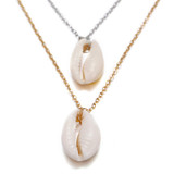 Cowrie Conch Shell Necklace