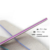 5Pcs Nail File 100/180 Sanding Buffer Pedicure Manicure Files