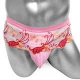 Floral Embroidery Pouch Panties Floral Embroidery Pouch Panties