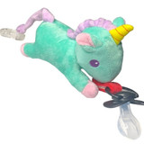 ABDL Pacifier w/ Plush Toy Clip ABDL Pacifier w/ Plush Toy Clip