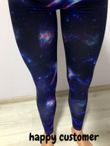 High Waist Printed Fitness Leggings