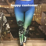 Stretchy 3D Printing Punk Leggings