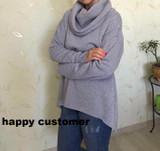 New Arrival!!!Christmas Clothes Winter Hoodies Scarf Collar Long Sleeve