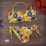 Sexy Embroidered Brazilian Bikini Set (Plus Size)