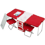 Ultimate Folding Cooler Camping Set Cooler/Table/Chairs