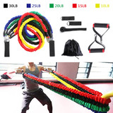 Home Gym 11 Pcs Resistance Band Set