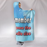 Funny Nurse Hooded Blanket