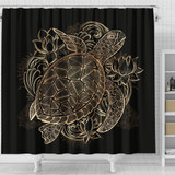 Turtle Shower Curtain