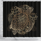 Turtle Shower Curtain