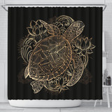 Turtle Shower Curtain