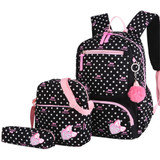 3 Piece Kids School Bag Set