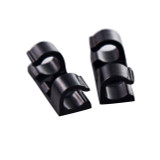 20pcs/pack Self-adhesive Wire Organizer Line Cable Clip Buckle Plastic Clips Ties Fixer Fastener Holder 3*1.1*1cm