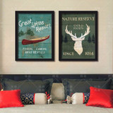 Retro Canvas Painting Deer Abstract Oil Print Poster Art Canvas Wall Picture for Living Room Bedroom Home Decor Retro Canvas Painting Deer Abstract Oil Print Poster Art Canvas Wall Picture for Living Room Bedroom Home Decor