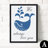 Canvas Painting dolphin Modern paintings Home Wall Decor Painting Canvas Art Hd Print Modular pictures for living room wall